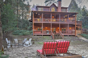 Private Cartecay River Home with Hot Tub and Game Room
